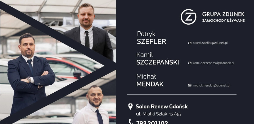 Renault Espace cena 54900 przebieg: 165000, rok produkcji 2016 z Gdańsk małe 232